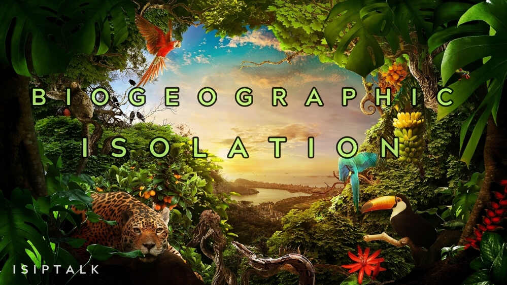 Which Best Describes Biogeographic Isolation?